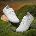 thumbnail image 4 of AUDeals Wide Toe Barefoot Shoes, Zero Drop Sneakers for Men and Women with Breathable Comfort (White, 8.5), 4 of 6