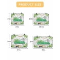 thumbnail image 7 of Large Induction Cooktop Protector Mat St. Patrick's Day Stove Top Covers for Electric Stove, Green Truck Lucky Shamrocks Rustic Wooden Decorative Stove Burner Cover Mats, Glass Top Stove Cover, 7 of 7