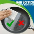 thumbnail image 5 of 12 Pack Steel Wire Cleaning Cloths, Triple-Layer Wire Dishwashing Rag, Durable Non Scratch Dish Rags for Washing Dishes, Multipurpose Kitchen Dishcloth, 5 of 5