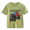 thumbnail image 7 of Gaexia 100 Days of Shirts 10-12 Casual Summer Tops Short Sleeve T Shirt Top Kids Baggy Back To Outfits Graduation Summer Blouse for Girls, 7 of 7