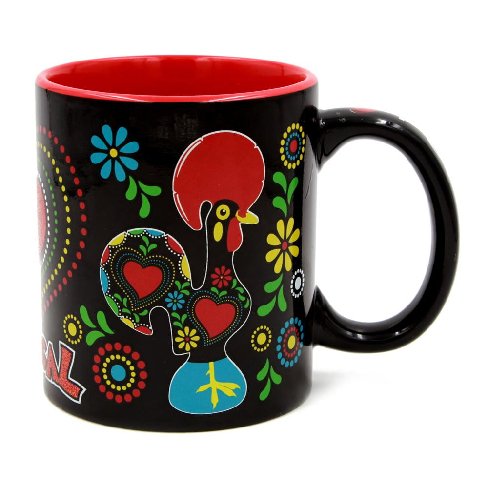 Traditional Portuguese Rooster Ceramic Coffee Mug Souvenir Walmart