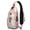 Marine Adorable Crab1-9, variant on Rainbow Cartoon Sling Backpack for Women Men Crossbody Bag Chest Bag for Outdoor Activities Gym Small Travel Backpack Trendy Sling Backpack