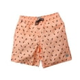 thumbnail image 1 of Mens Swimming Trunks Lounge Boxer Shorts Elastic Boxers Swimwear, Toucan Peach, Size: Small, Spicy Tuna, 1 of 1