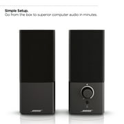 Bose Companion 2 Multimedia Computer Speaker System - 2 speakers per pack, 7.5 inches