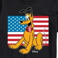 thumbnail image 3 of Disney - Americana - Pluto Usa Flag - Adult Short Sleeve Graphic T-Shirt, 3 of 5