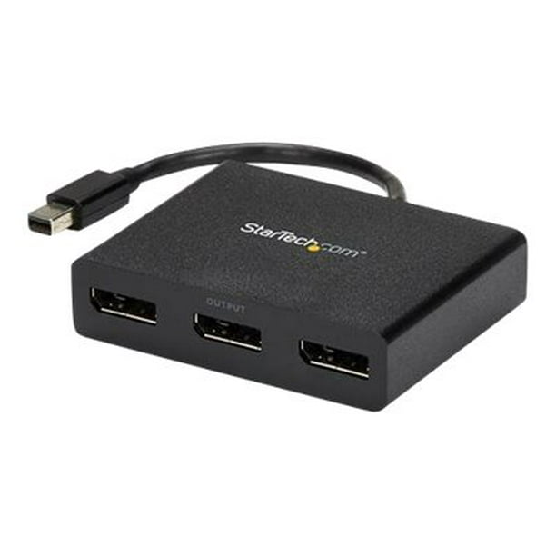 3 Port Mini DisplayPort MST Hub 4K 60Hz Mini DP to