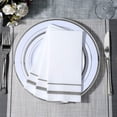thumbnail image 4 of Servilletas de baño desechables FOCUSLINE 200 Linen Feel Silver, 4 of 7