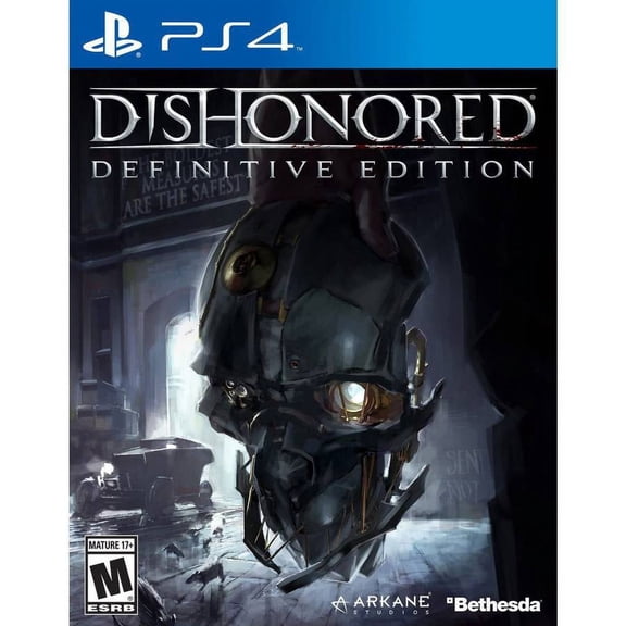 Pre-Owned Dishonored: Definitive Edition PlayStation 4 Action Adventure RPG Shooter Video Game