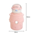 thumbnail image 1 of Vaso 500ml Baby Paja Aislamiento con Adhesivos Hervidores de Acero Inoxidable Rosa JShteea Para Estrenar, 1 of 8
