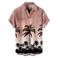 thumbnail image 3 of Camisas de cocotero 2024 para hombre, camisa hawaiana con estampado 3D para hombre, camisetas de playa de manga corta 6xl, camisetas de moda, blusa Mal Camisa, 3 of 5