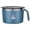 Blue 14*8, variant on Ramen Bowl 900Ml Double Wall Stainless Rapid Noodle Cooker with Drains Lid Handle Mobile Phone Holder with Hot Water Ramen Soup Bowl for College Dorm Room Dinnerware Set,Tableware,Cutlery Set,Ceramic