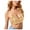 Gold, variant on Bras Clearanc Women Vest Party Wear Sparkly Rhinestone Metal Chainmail Halter Draped Bra Silver Free(Free)