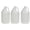 3 x 1 Gallon, variant on 3-pack 1 Gallon Water Bottle Plastic Jug Container With Lid | White Food Grade  Leak-proof Pitcher Fermentation Brewing Storage & More
