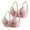 Pink, variant on LYEAA Sleeping Bra for Women 2 Pack No Wire Wirefree Everyday Bras Push up Breathable Wireless Solid Color Daily Bras Comfortable Shaping Soft Stretch T-Shirt Bras Brown XL