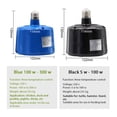 thumbnail image 4 of Lampe Chauffante Animale à Air Chaud Générique Réglable 100-300 W pour Volailles, Animaux de Compagnie et Reptiles avec 3 Réglages de Température - Options Bleu et Noir, 4 of 6