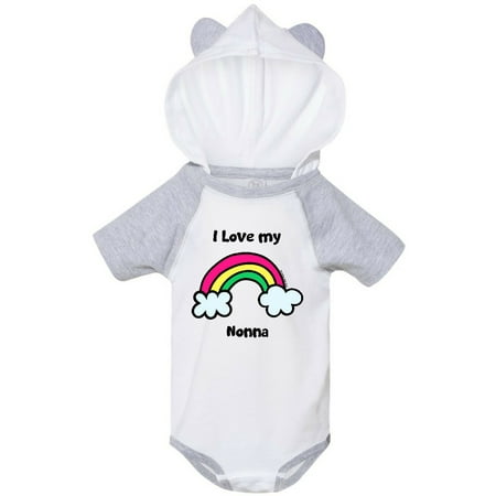 

Inktastic I Love my Nonna Gift Baby Boy or Baby Girl Bodysuit
