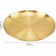 thumbnail image 2 of Golden Stainless Steel Serving Tray, Decorative Platter for Jewelry, Desserts, Cakes, Steaks, and Bar Home Use, 2 of 5