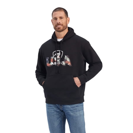 ARIAT Men's USA Proud Sweatshirt, Black, Large | Walmart Canada