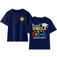 thumbnail image 5 of Atogsazn Toddler Girl Boy Clothes Clearance Unisex Toddler Clothes Boys Girls Short Sleeve T-Shirt Summer Cute Print Round Neck Tops Graphic Tee 8-9 Years Navy, 5 of 5
