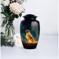 thumbnail image 5 of Dog Large Memorial Urns For Keepsakes, Black Miniature Urns For Human Ashes For Male And Female Set Of 4, Little Cremation Urn For Mom And Dad, Combo 10&3 Inch, 5 of 7