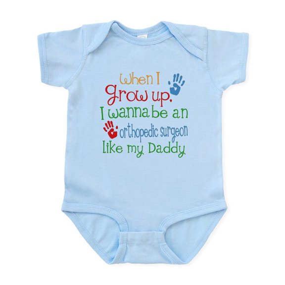 CafePress - Orthopedic Surgeon Like Daddy Infant Bodysuit - Baby Light Bodysuit, Size Newborn - 24 Months