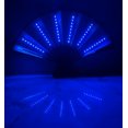 thumbnail image 1 of Ventilador de discoteca plegable con luz LED de 10 pulgadas, barra de ambiente luminoso, accesorios de actuación, ventilador de tela de seda, 1 of 6