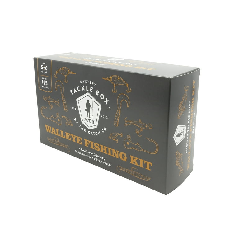 Mystery Tackle Box Fishing Kit Walleye 
