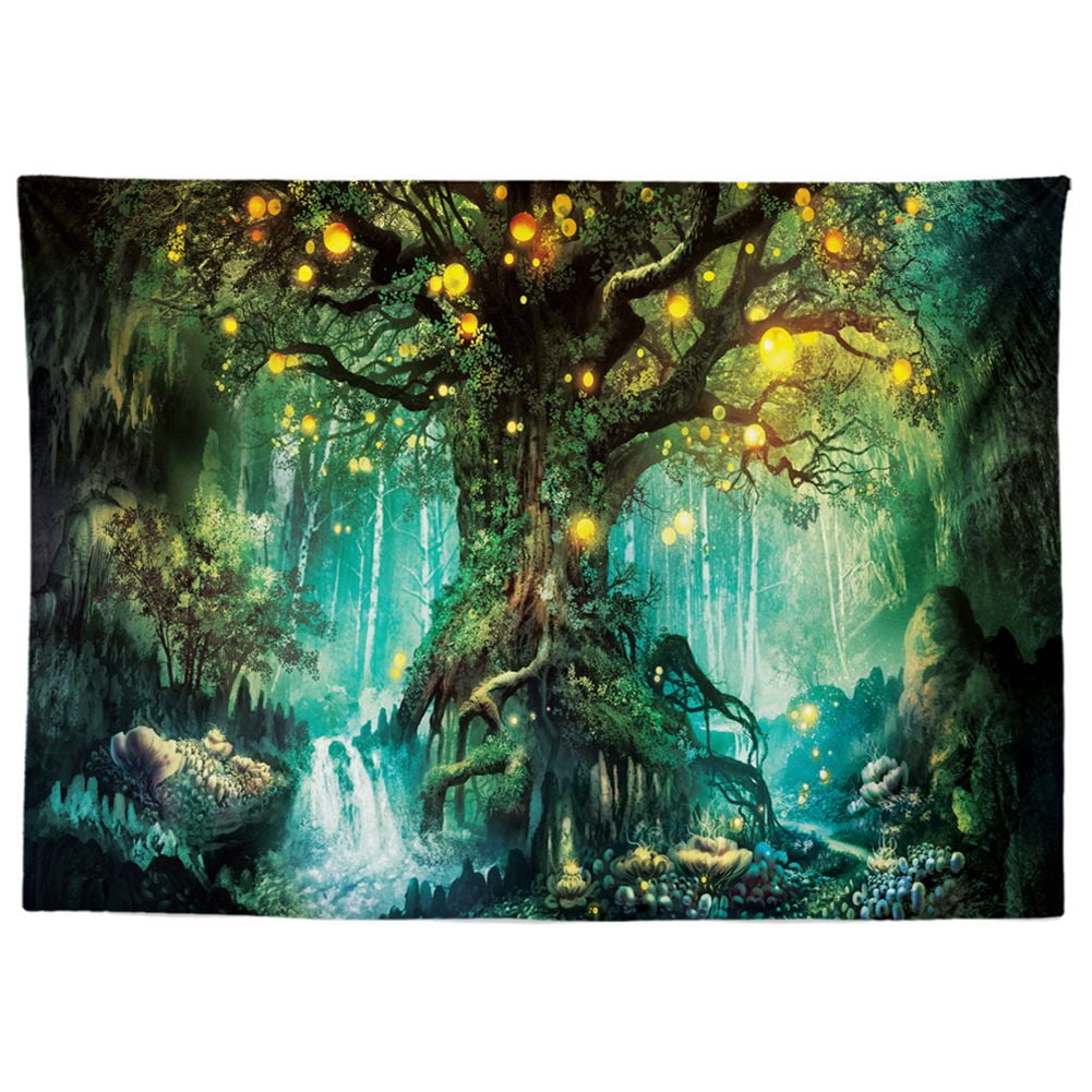 fairy forest tapestry