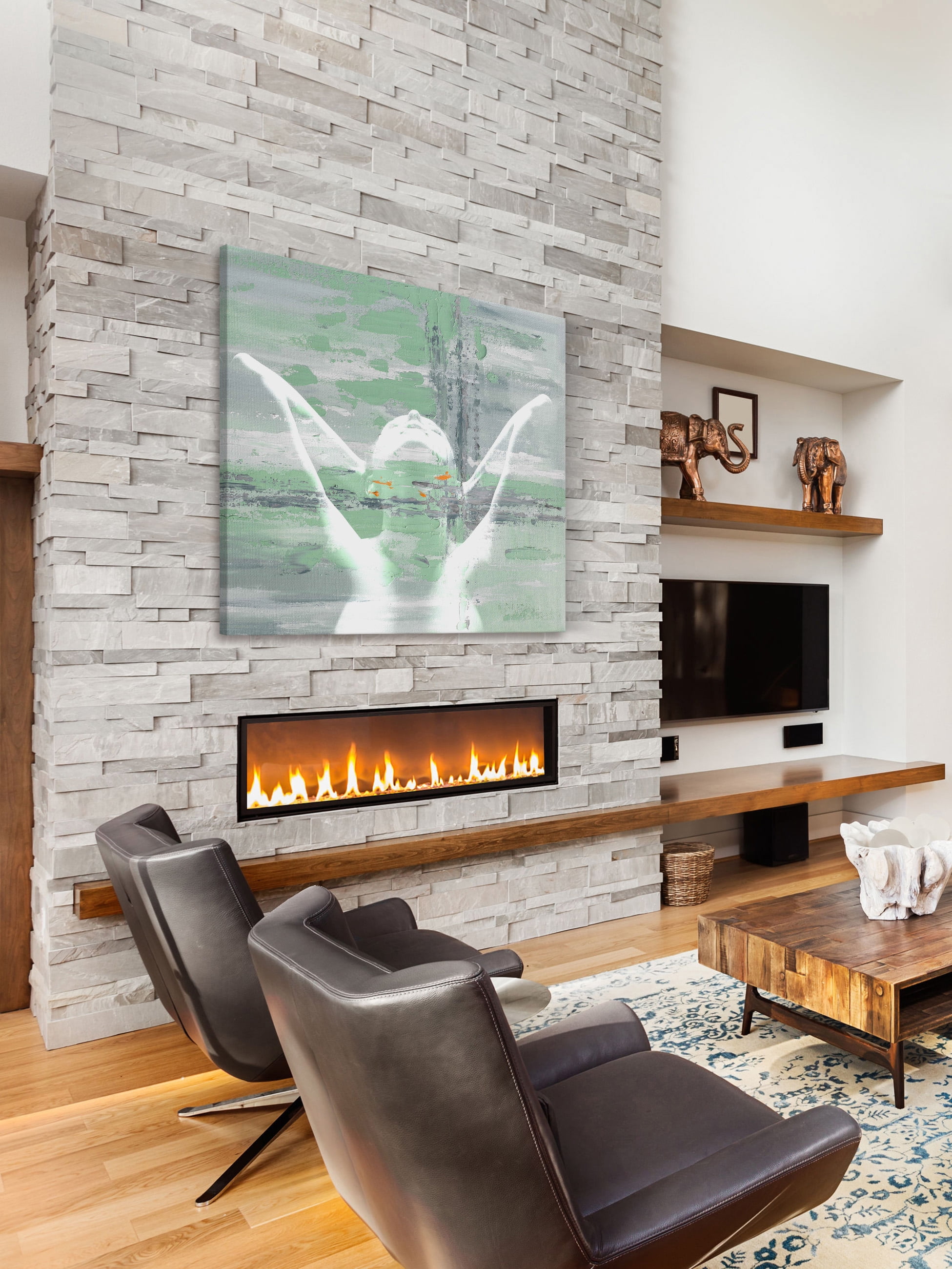 "Like an Angel" Painting Print on Wrapped Canvas