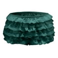 thumbnail image 5 of Afdoent Shorts For Women Fashion Layered Lace Ruffle Sheer Mesh High Waist Elastic Waistband Casual Summer Shorts For Daily Wear And Outings 2026 Beach Vacation Clothes, 5 of 6