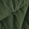 thumbnail image 5 of Ntbay 7 Piece Queen Bedding Comforter Set, Ultra Soft and Breathable Bed in a Bag, Includes Quilted Comforter, Fitted Sheet, Flat Top Sheet, 2 Envelope Pillowcases, 2 Pillow Shams, Olive Green, 5 of 8