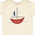 thumbnail image 4 of Inktastic First Birthday-1 Year Old Red Boat Boys or Girls Baby Bodysuit, 4 of 5