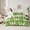 Green 03, variant on Feelyou Cartoon Gnome Twin Bedding Sets 7pcs, Lucky Spring Shamrock Bedding Comforter Set