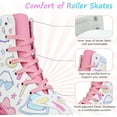 thumbnail image 6 of ManyFun Roller Skates for Women, Girls Kid Teen Light up 4 Wheels Roller Skates(Youth 5/Women 5.5), 6 of 8