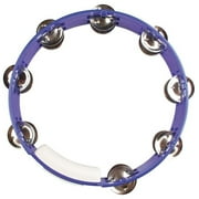 Rhythm Tech 10 in. True Colors Tambourine with Nickel Jingles, Blue