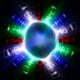 thumbnail image 5 of Paquete de 100 luces LED para dedos, anillos de luz intermitente para fiestas a granel | Suministros para fiestas que brillan en la oscuridad para niños y adultos Xemadio WMZL-518, 5 of 6