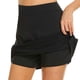 thumbnail image 1 of Anti-Chafing Active Skorts Super Soft Comfortable Women's Athletic Lightweight Skirts With Shorts Pockets Running Tennis, 1 of 2