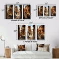 thumbnail image 4 of Designart "Strolling Through Medieval Streets of Toledo, Spain III" Cityscapes Framed Wall Art Set Of 3 - Beige Spain Frame Canvas Set For Living Room Decor, 4 of 7