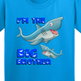 thumbnail image 4 of Inktastic I'm the Big Brother Shark Youth T-Shirt, 4 of 5