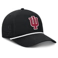 thumbnail image 3 of Men's Fanatics  Black Indiana Hoosiers Undertone Rope Adjustable Hat, 3 of 4