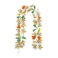 thumbnail image 2 of Blueek 6.5ft Maple Leaf Rattan Garland - Fall Home Decor and Autumn Foliage Vine, Faux Greenery for Indoor Outdoor Wedding Wreath Thanksgiving Party Decor(78.74in,B), 2 of 8