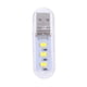 thumbnail image 1 of Mini lámpara de lectura Kuymtek USB portátil 3LED blanca, 1 of 9