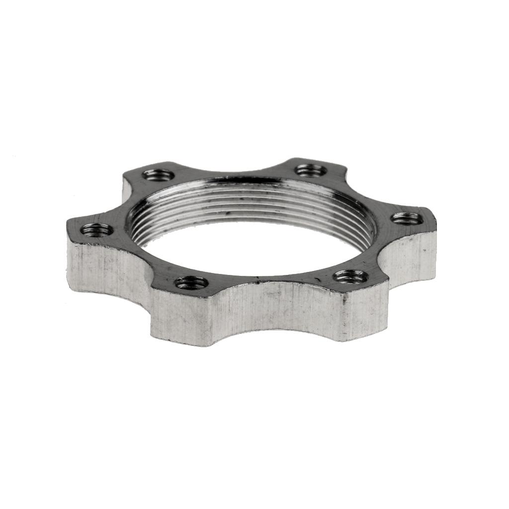 Adaptateur Support Frein à Disque Vélo - Alliage Alu, Noir, 2 Boulons, Différentes Tailles (160/180/203mm)