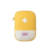 Portable Empty First Aid Kit Bag - Mini Medical Organizer Pouch for Travel, Camping, Home, Car & Outdoor Emergency Supplies