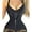 Black, variant on Lilvigor Shapewear For Women Waist Trainer Corset Zipper Vest Body Shaper Cincher Tank Top with Adjustable Straps Firm Foundations