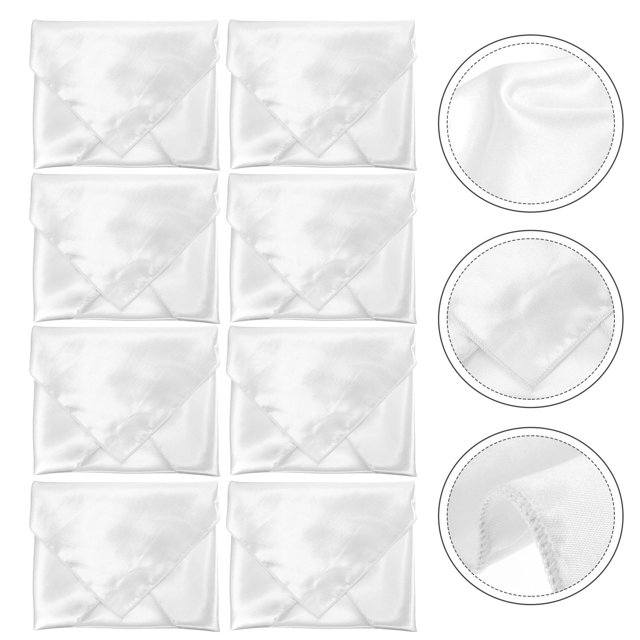 Greenadscape 8Pcs Water Absorption Cup Wiping Tableware Wiping Napkin 17x17in