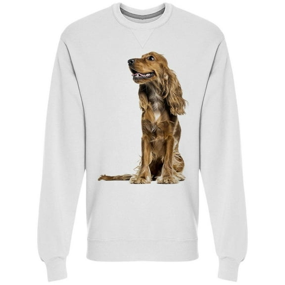 Obedient English Cocker Sweatshirt Men -Image by Shutterstock, Male Medium