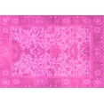 thumbnail image 1 of Ahgly Company Indoor Rectangle Oriental Pink Traditional Area Rugs, 2' x 4', 1 of 4