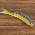 thumbnail image 3 of 10 cm Señuelos de pesca artificiales Señuelos de pesca de mar Aparejos de pesca que se hunden Wobblers con Hook7 #, 3 of 9