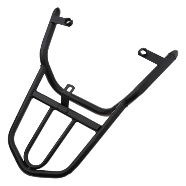 Soporte negro Sunnimix para estante de equipaje trasero de motocicleta Portaequipajes trasero para motocicletas